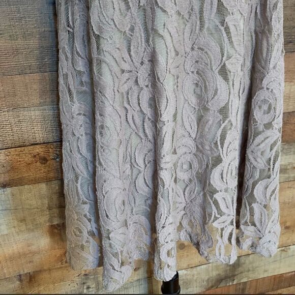 Altar’d State beige lace A-line dress, size small - Picture 5 of 7